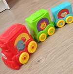 Fisher price pociąg ze zwierzątkami