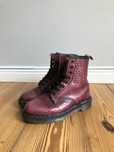 Dr. Martens martensy Made in England burgundowe bordowe 8 oczek r.37/4