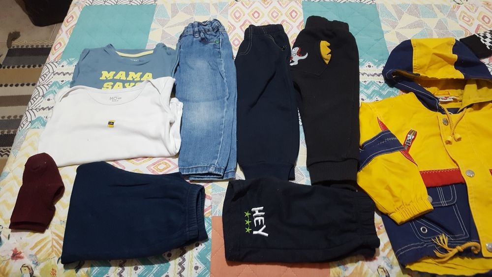 Conjunto de roupa para menino para 12 meses