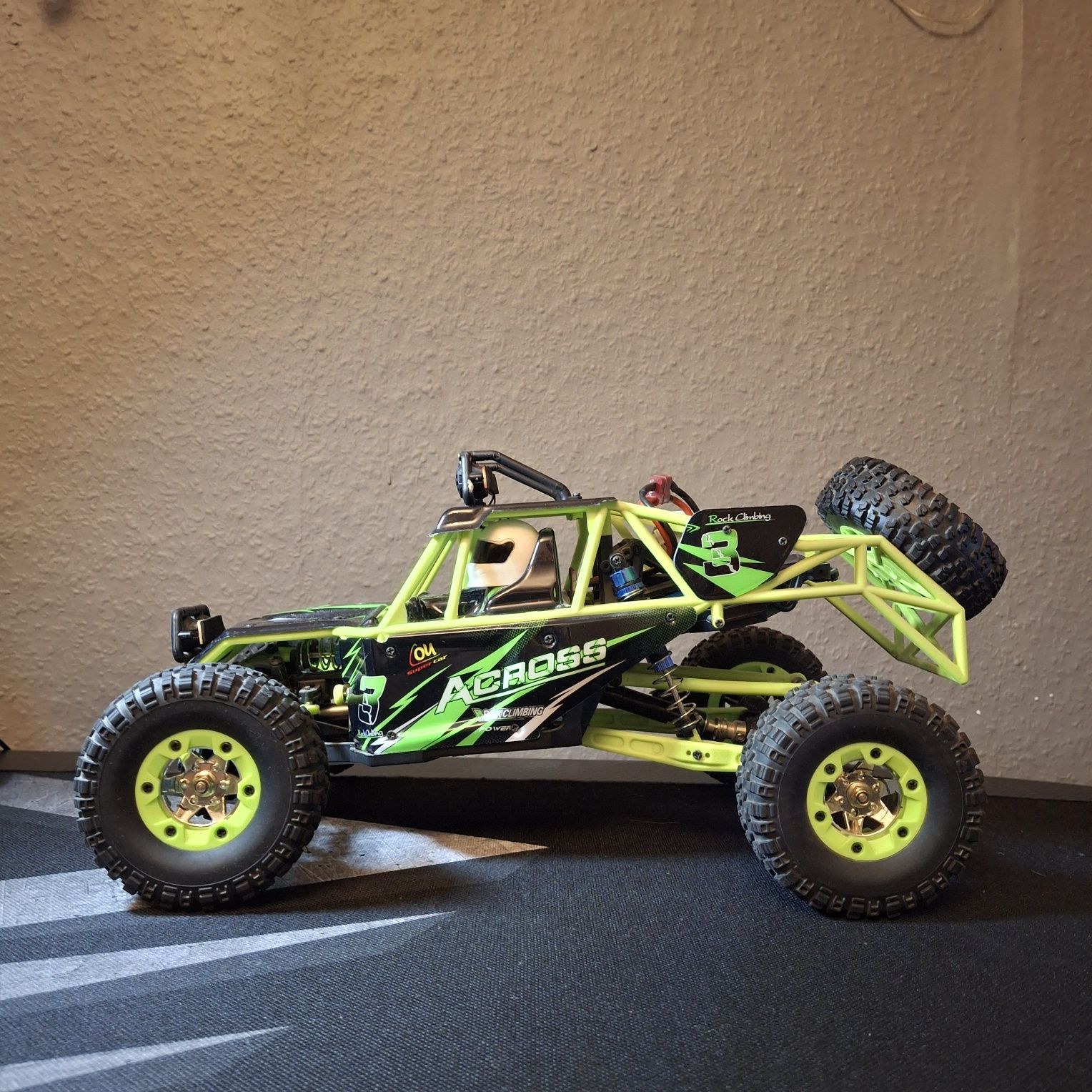 Samochód zabawkowy Buggy RC WLtoys crawler 4x4