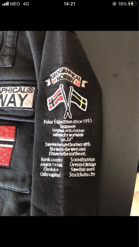 Sweat Geographical Norway