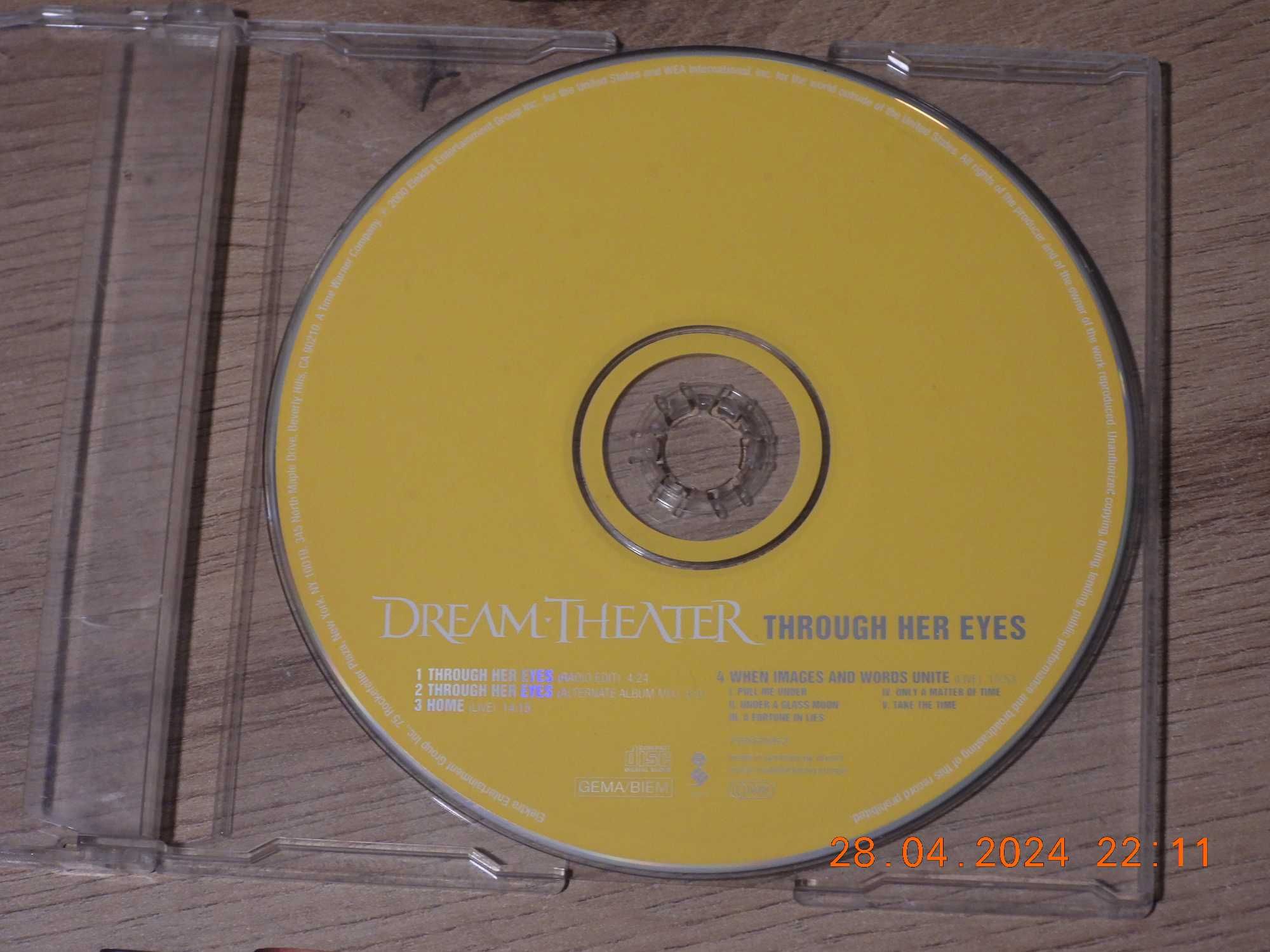 DREAM THEATER - Through Her Eyes 2000 SINGIEL - CD