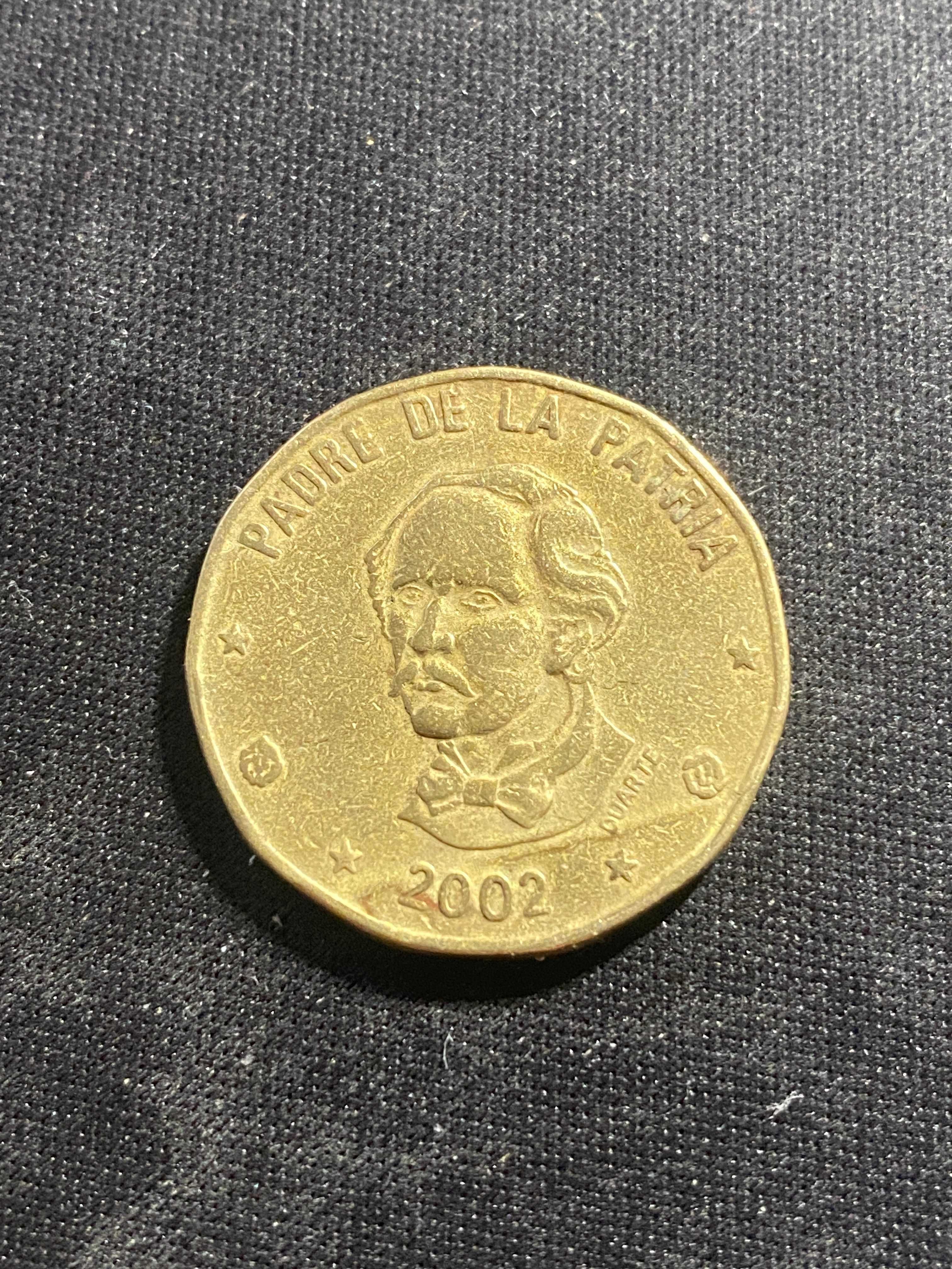 Moneta Dominikana - 1 PESO 2002r