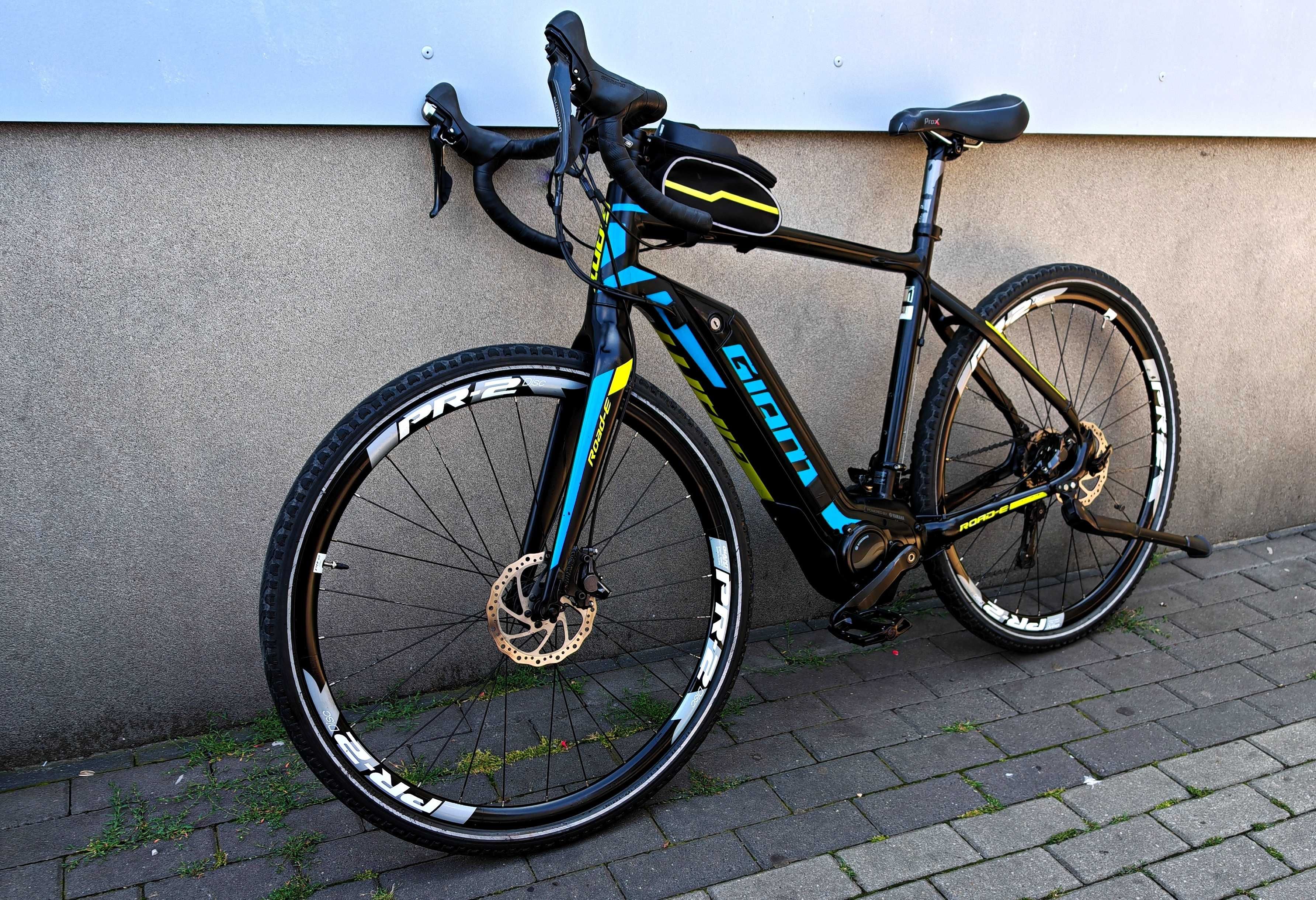 Rower Elektryczny Giant Road-E+ Silnik Yamaha Shimano Ultegra Książka!