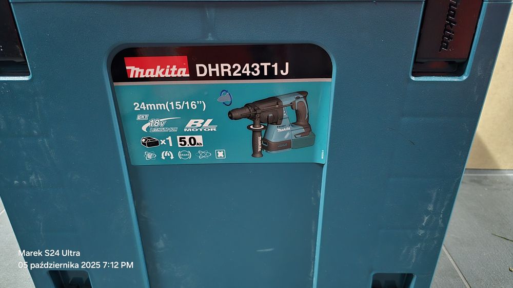Młotowiertarka Makita DHR243T1J