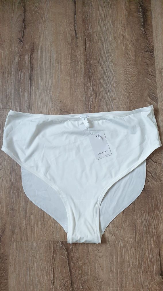 Biale majtki plus size Reserved 3xl xxxl