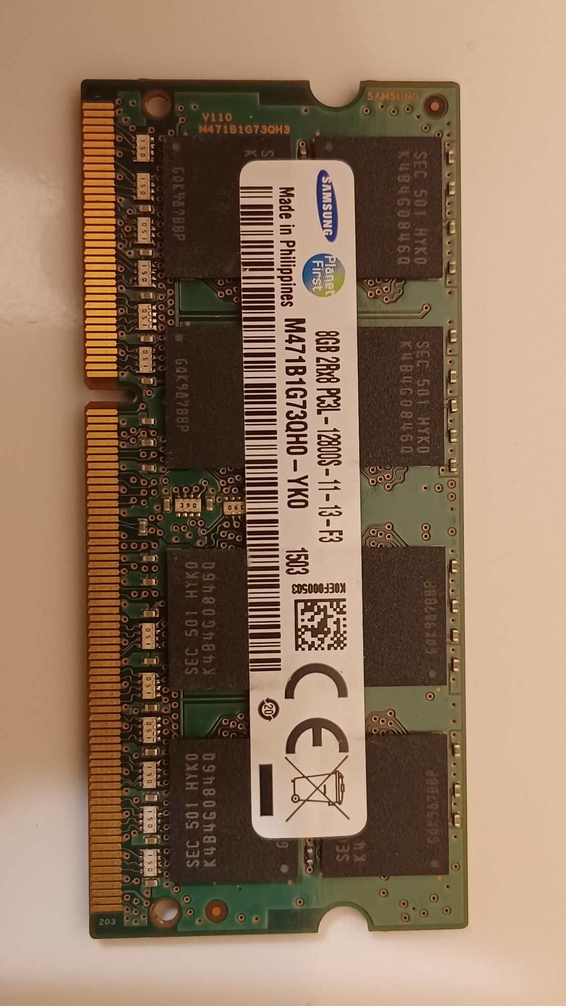 Pamięć RAM 8GB DDR3 PC3L 1600 Samsung, Micron, Hynix, Gwarancja !