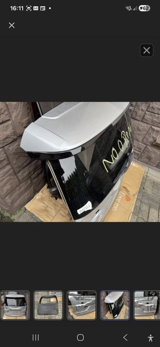 Klapa bagażnika jeep Grand Cherokee WL long