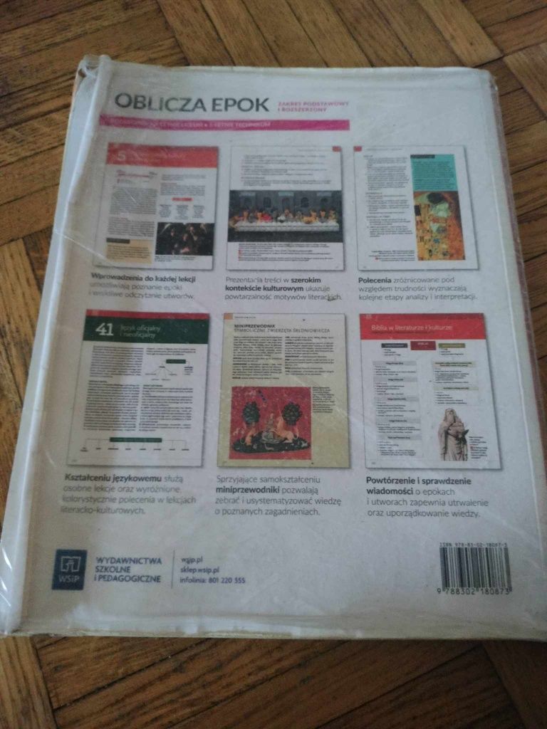 Podręczniki oblicza epok 1.1 i 1.2