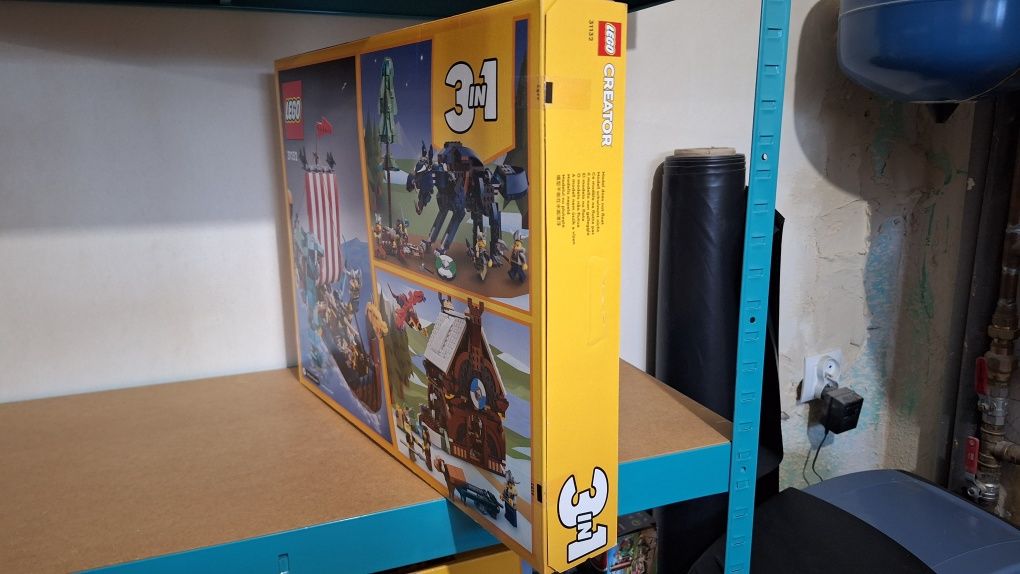 Lego 31132 statek wikingów creator piraci