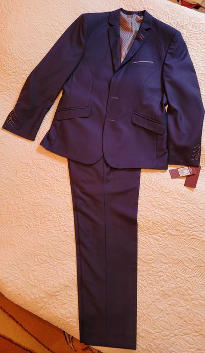 Garnitur Męski ARREN FIT SLIM rozm. 50S (wzrost 170, klat 100, tal 90)