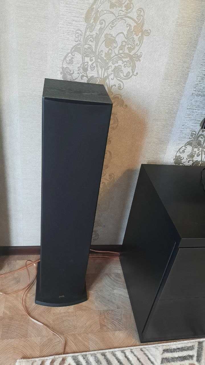 Акустика/домашній кінотеатр 5.1 Polk T50/T15/T30/HTS10 + Denon S650H