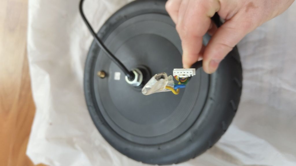 Nowe silnik do hulajnogi 10' wtyczka 6 pin + 3