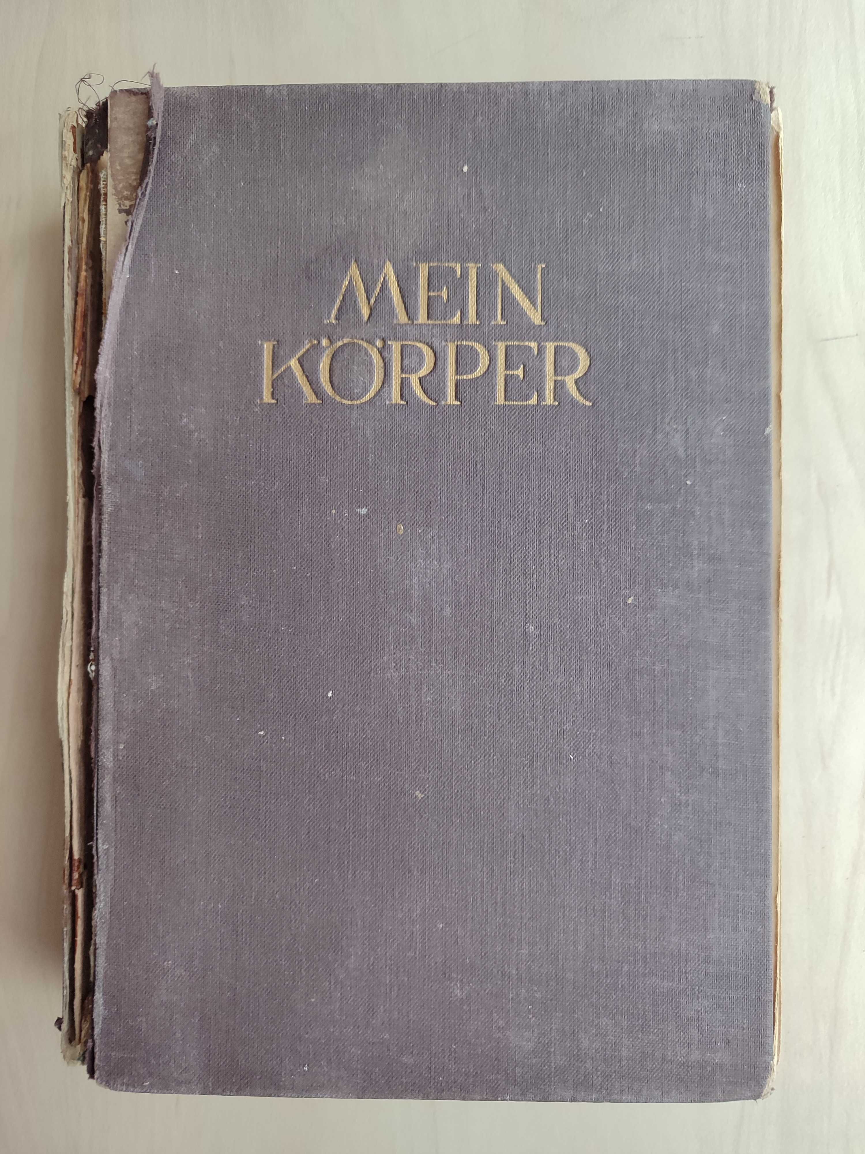 Mein Korper – M. Sendenholm, książka unikat z 1930 r.