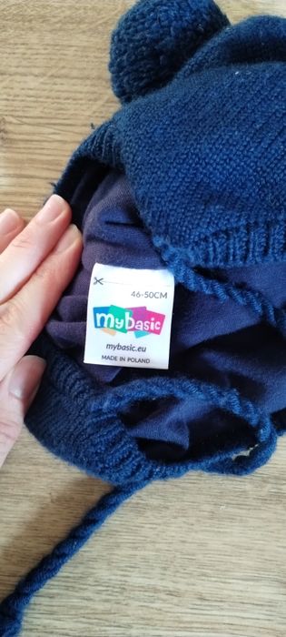 Sprzedam czapkę zimową z wełny merino