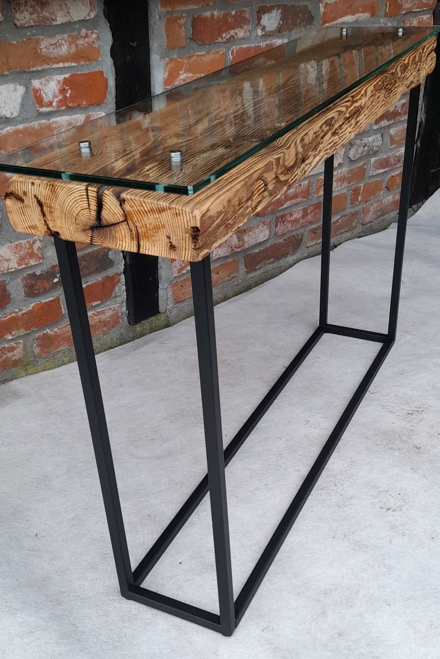 Konsolka loft mebel loftowy.
