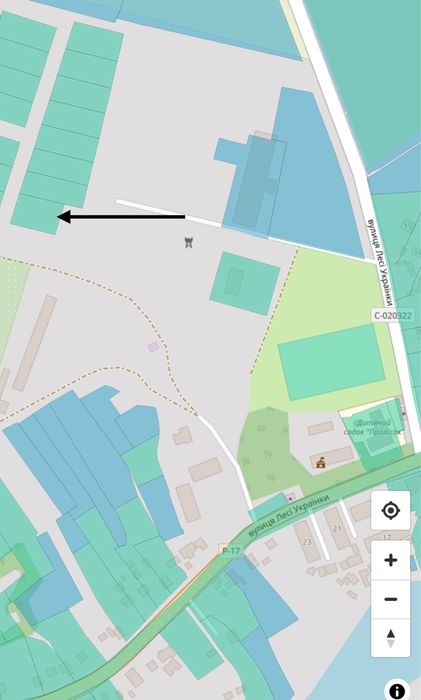 Земельна ділянка під будівництво