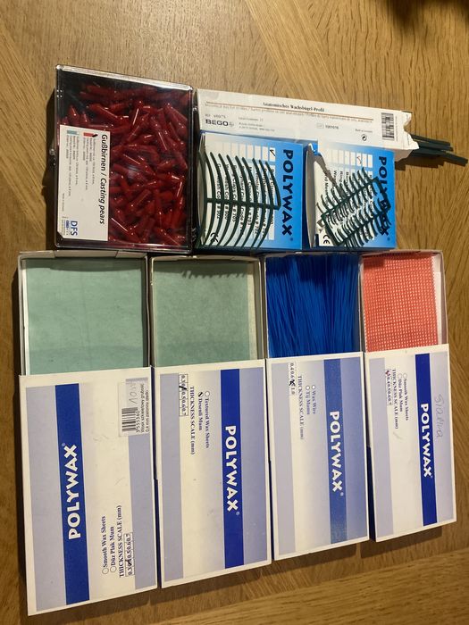 Wosk protetyczny na szkielety