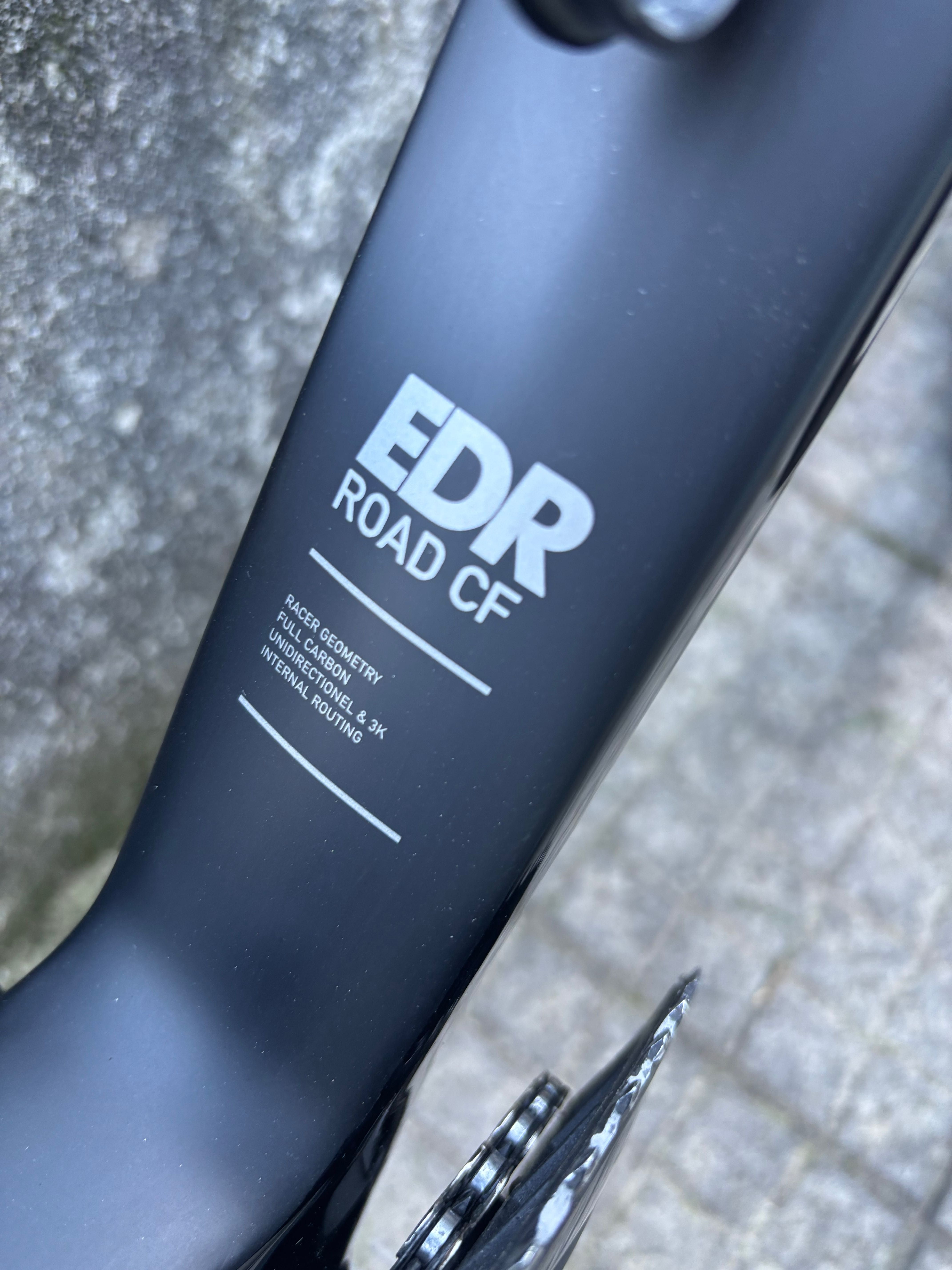 Van Rysel EDR CF M + rodas & espigão carbono