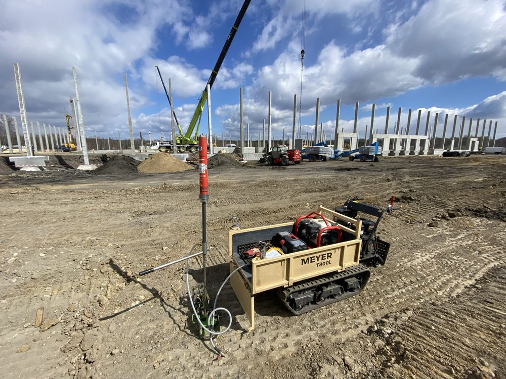 Badanie zagęszczenia gruntu, opinia geotechniczna,VSS,płyta dynamiczna