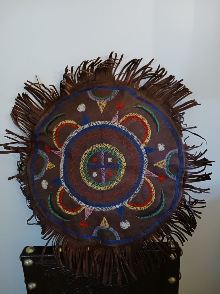 Cojin Tuareg, artesanato Africano