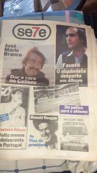 José Mário Branco Fausto jornal se7e 1985