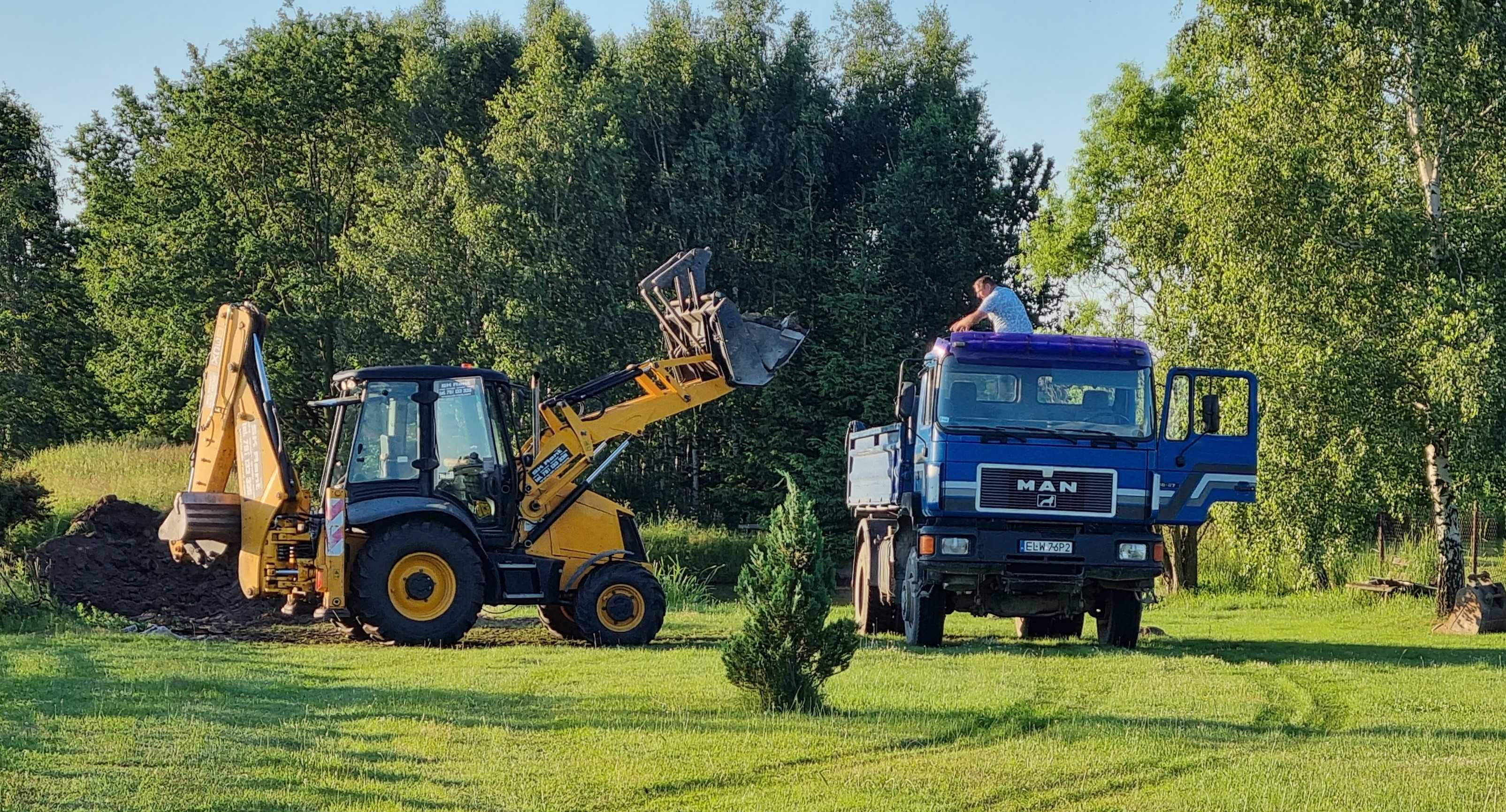 Ładowarka teleskopowa 25m 6t wynajem usługi ,  obrotowa od 14 do 30m