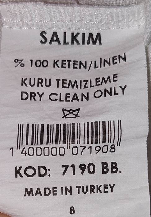 Льняное платье сарафан туника