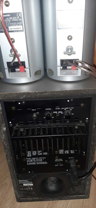 Colunas Panasonic cinema 5.1