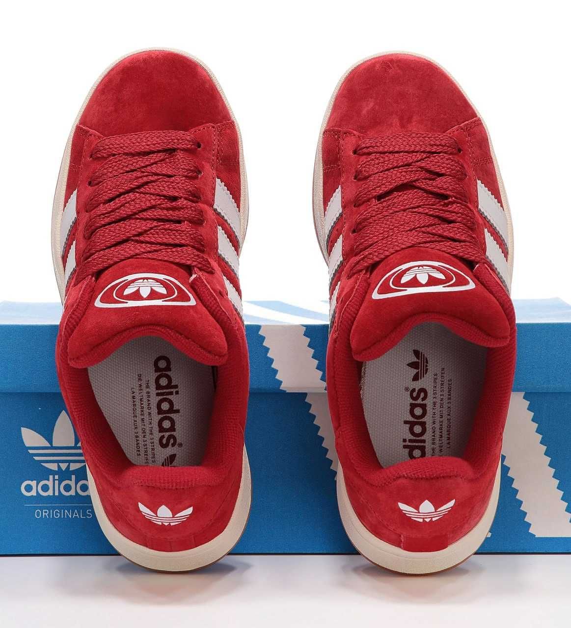 ЗНИЖКА! кросівки Adidas Campus червоні  кросовки адидас красные кеды