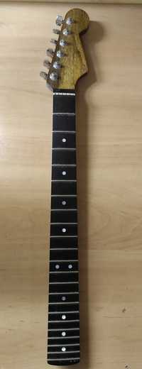 Гриф електрогітари Warmoth black limba/ebony