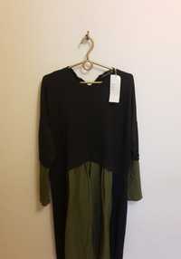 Чорно- зелене плаття