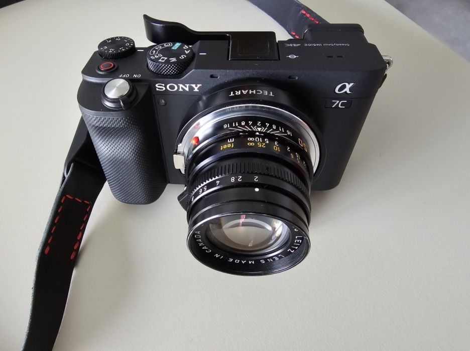 Adaptador Sony E-mount com Autofoco para lentes Leica M - Techart LM-E