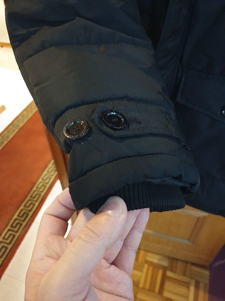 Parka Zara, Homem, Confortável, com capuz