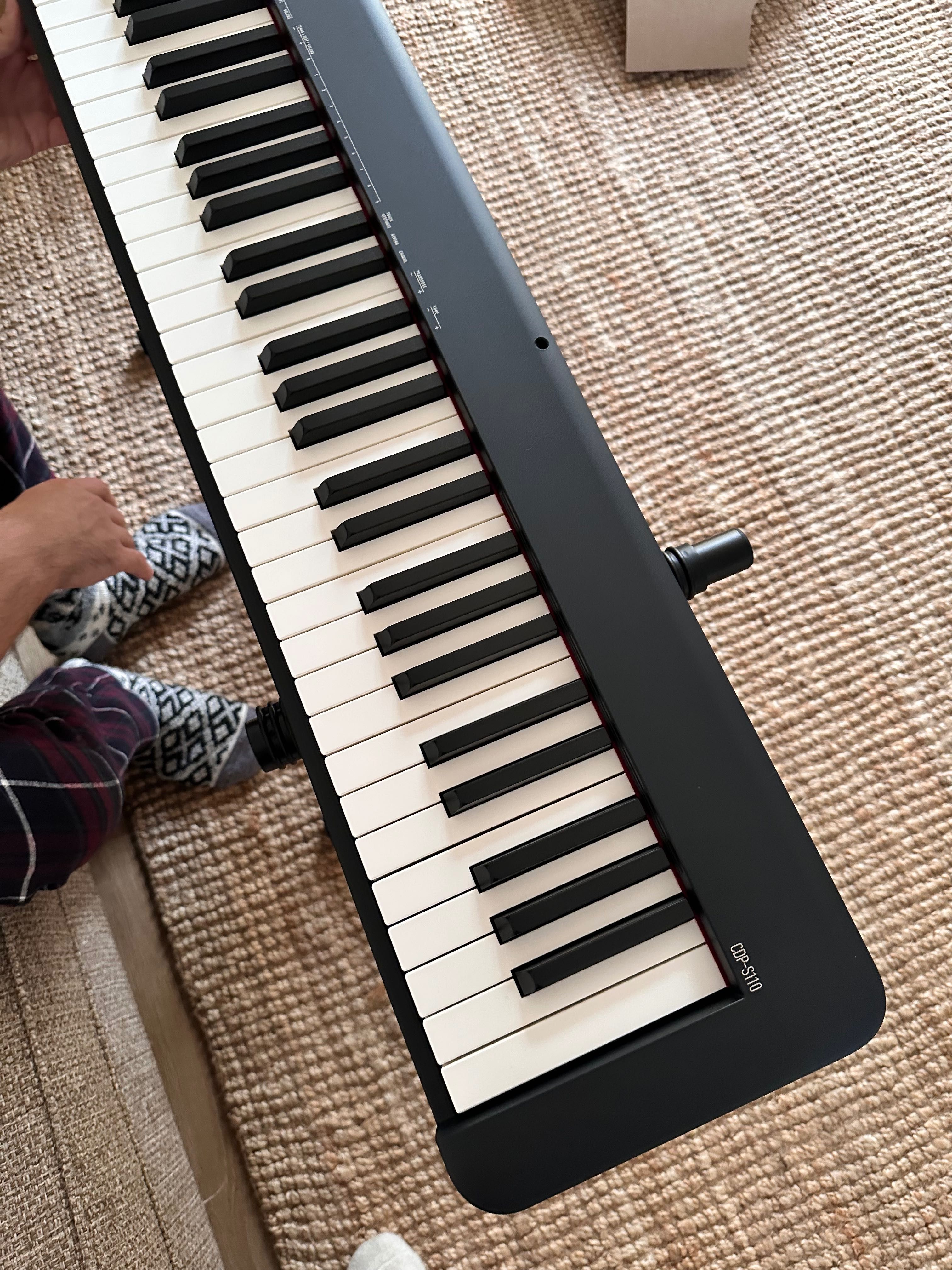 Piano Casio CDP-S110 BK