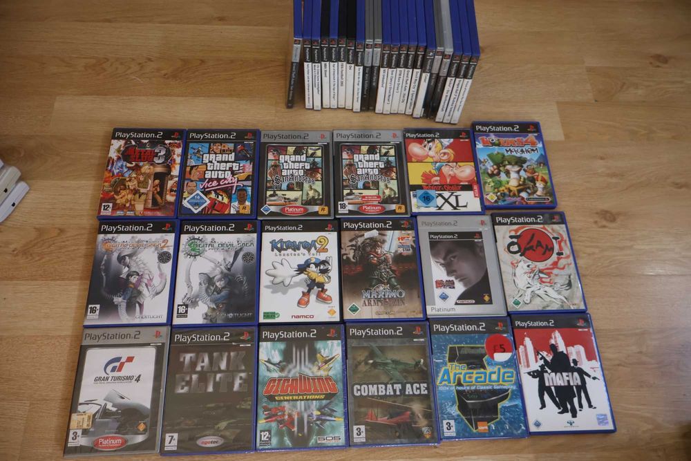 Gry na Playstation 2 Ps2 od 10 PAL Gta Persona Klonoa Metal Slug Okami