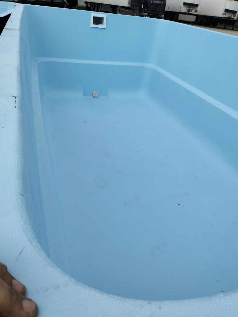 Piscina em fibra 5x2.40