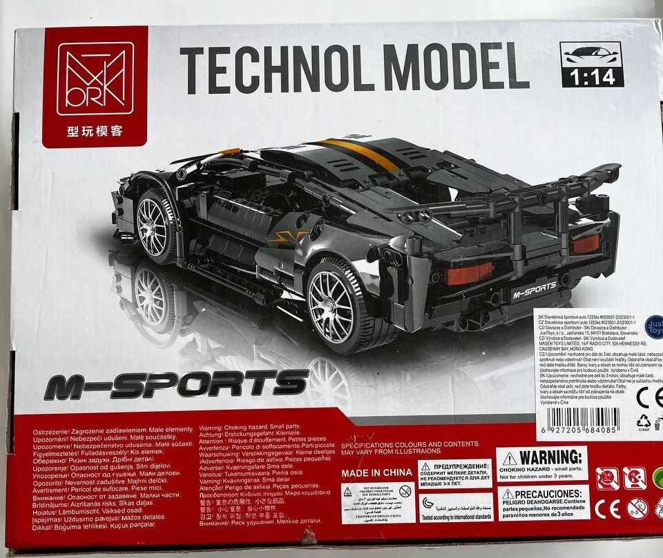 Коструктор Technol Model M-Sports Lamborghini Murcielago 1356 деталей