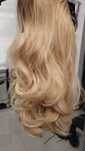 Włosy clip in 1 gęsta taśma blond naturalny