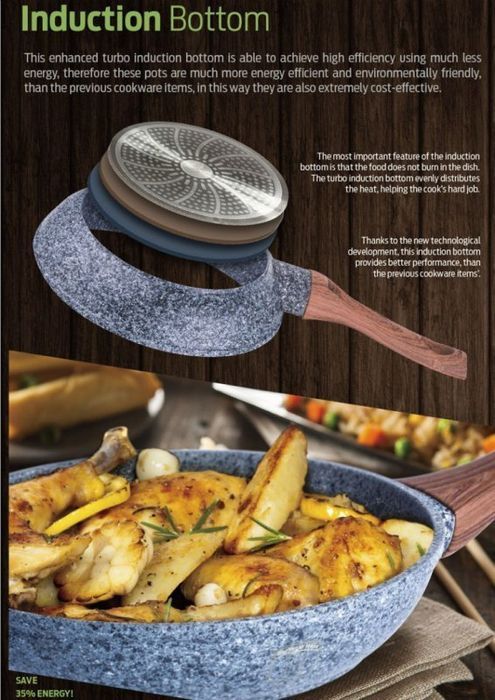 zestaw 3 patelni granitowych berlinger haus bh-1214