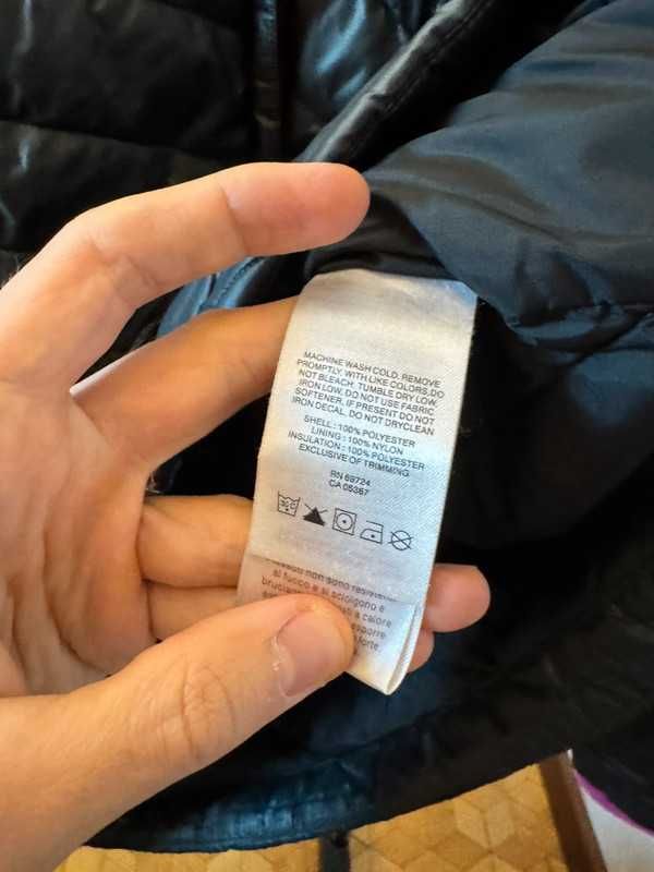 Kurtka Columbia Puffer Light Black Jacket XL