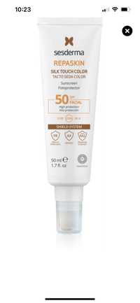 Sesderma матирующий SPF50 с тоном