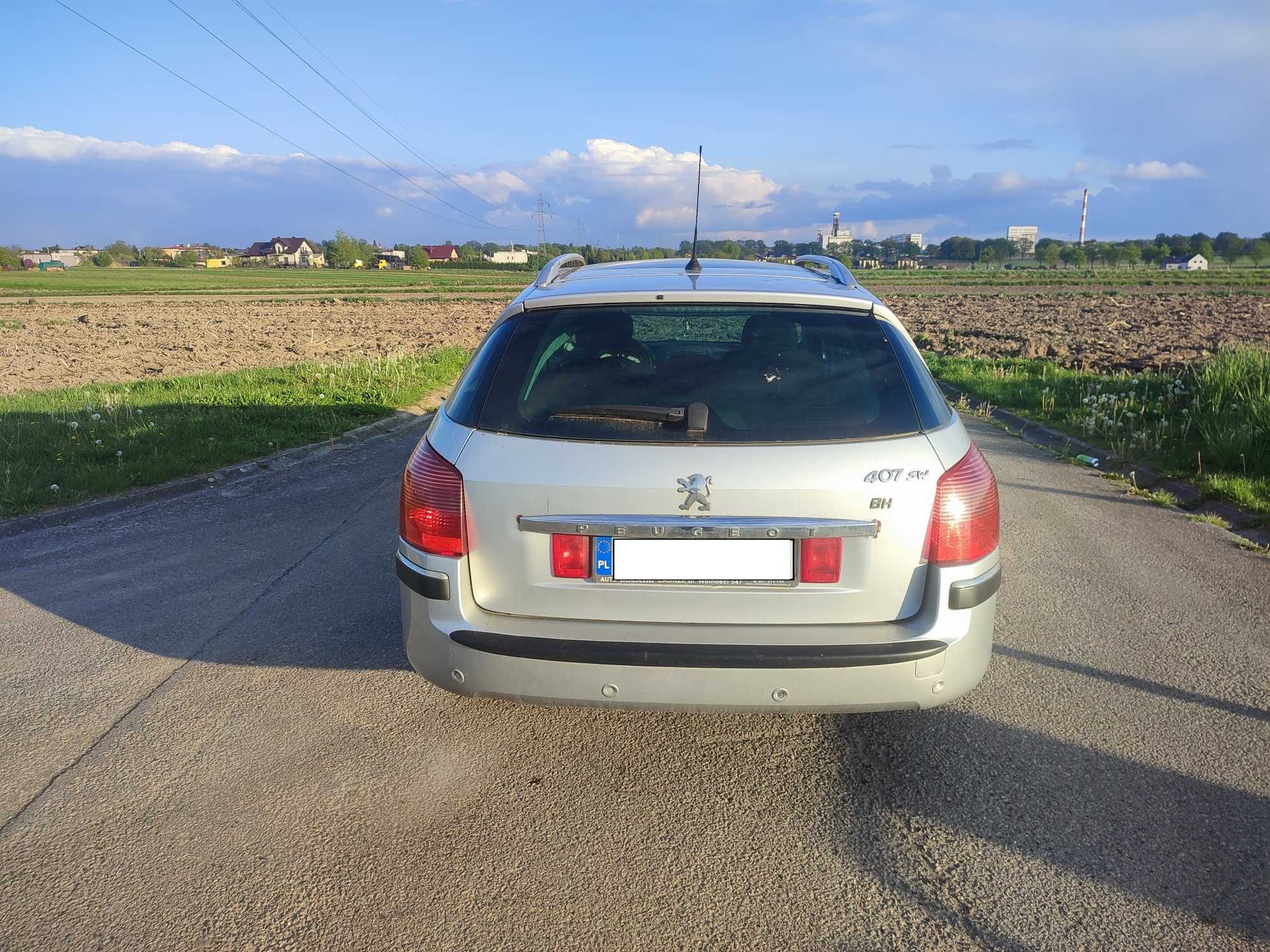 Peugeot 407 SW panoramiczny dach