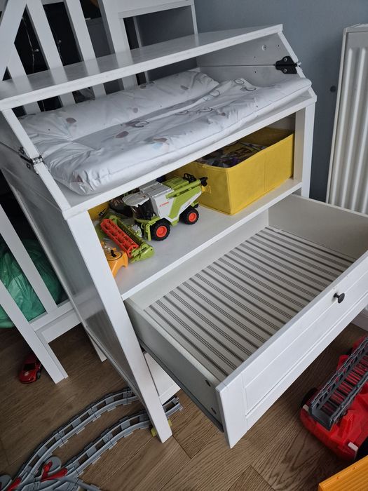 Przewijak duży komoda z szufladami