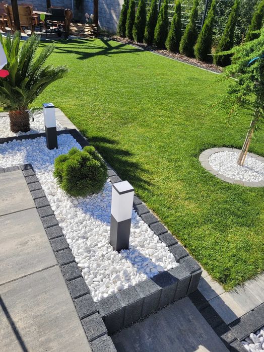 Kamień ozdobny, kruszywo greckie Premium White Thassos śnieżno biały