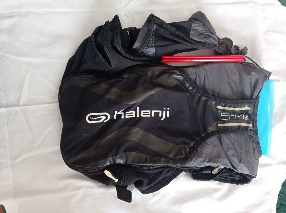 Mochila de desporto kalenji.