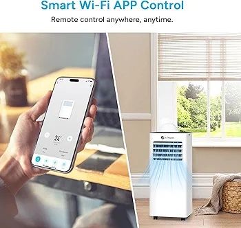 Klimatyzator 2.5kw przenośny Dr Prepare osuszacz WiFi pilot klima