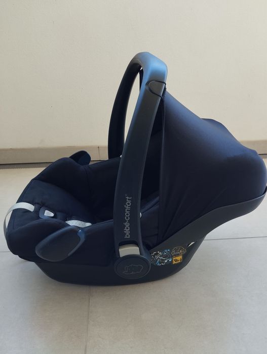 Carrinho Quinny Moodd Black Irony +Babycoque Bebeconfort + Capa