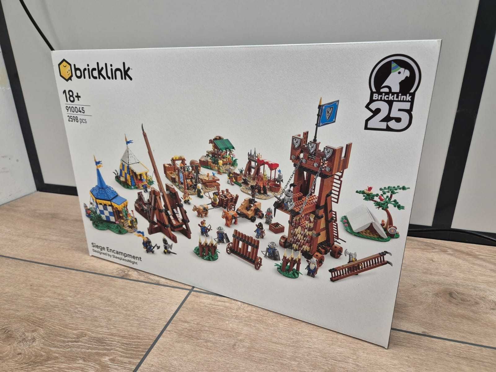 LEGO Bricklink 910045 Siege Encampment / Obozowisko bitewne