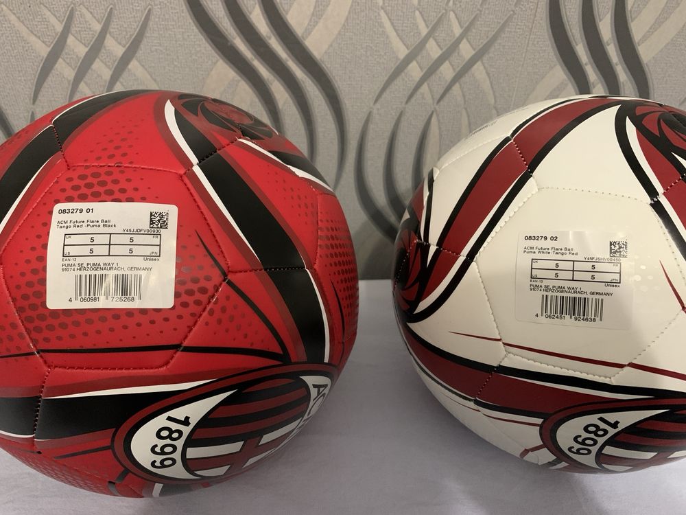 AC Milan ball. Мяч Puma. Размер 5